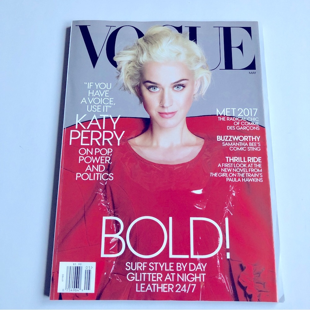 NEW VOGUE MAGAZINE Katy Perry on Pop, Power & Politics May 2017